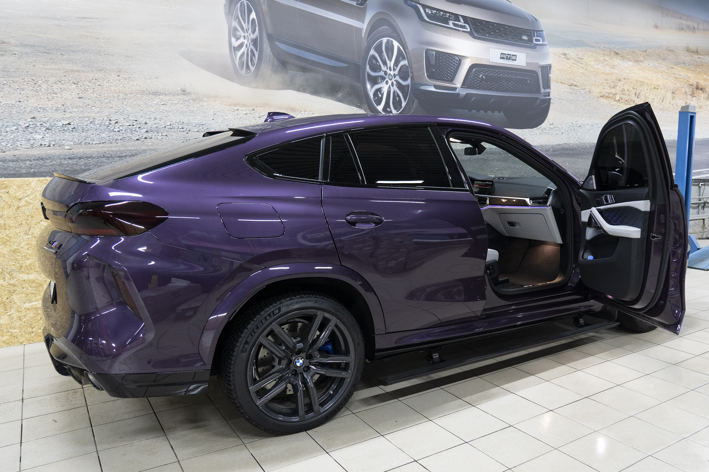Электрические Пороги ATS для BMW X5M / X6M F85/F86 F95/F96  2014-2024