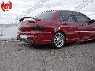 Задний бампер Mitsubishi Lancer 9 IX в стиле EVO (2003-2009)
