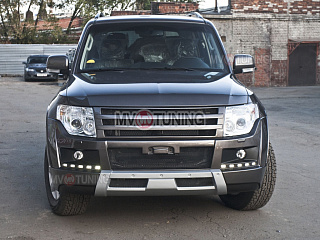 Решетка Радиатора Broomer Design var №1 Mitsubishi Pajero IV 4 (2006-2015)